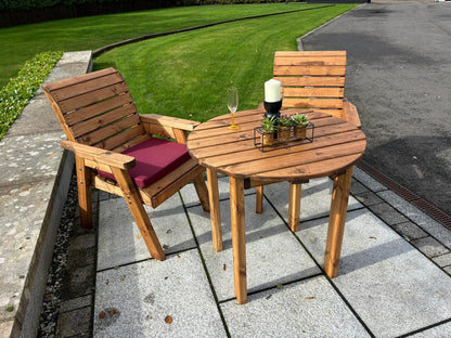 Thatcham Garden Patio Dining Set by Charles Taylor - 2 Seats