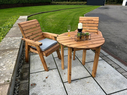 Thatcham Garden Patio Dining Set by Charles Taylor - 2 Seats
