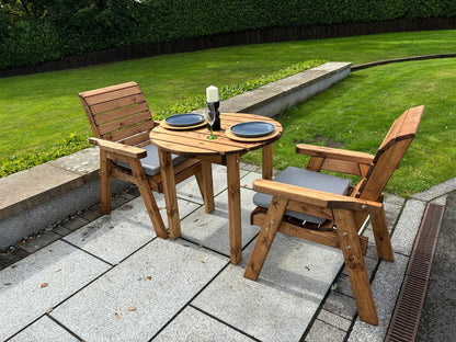 Thatcham Garden Patio Dining Set by Charles Taylor - 2 Seats