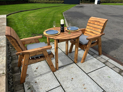Thatcham Garden Patio Dining Set by Charles Taylor - 2 Seats