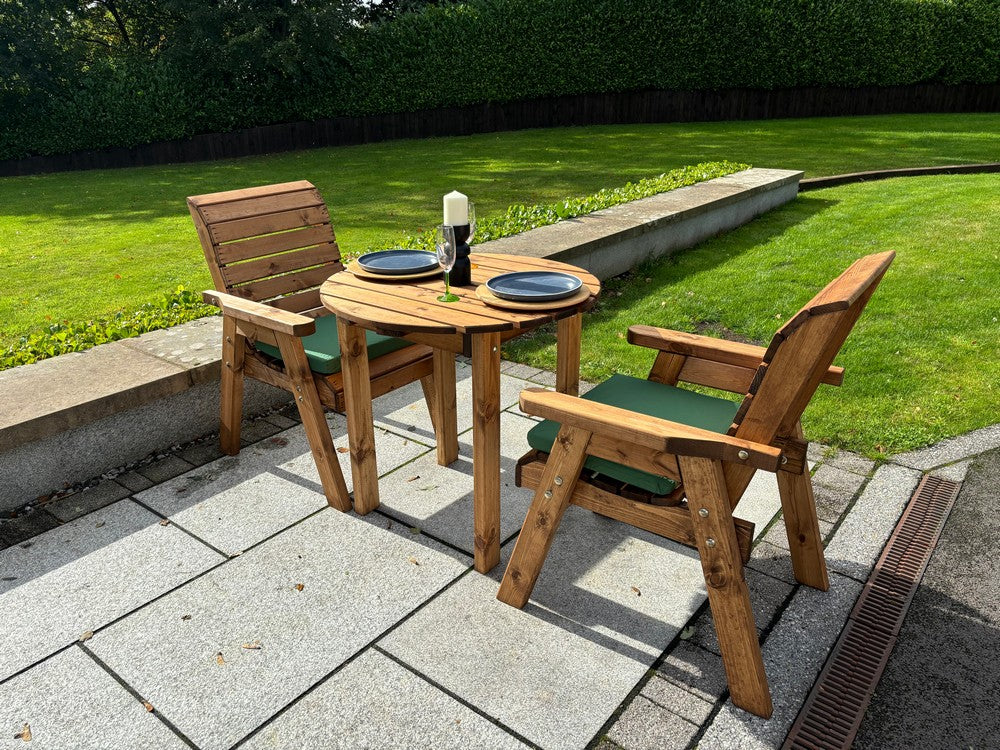 Thatcham Garden Patio Dining Set by Charles Taylor - 2 Seats