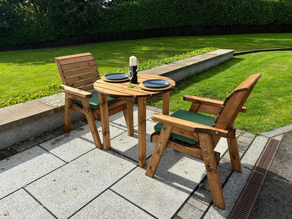 Thatcham Garden Patio Dining Set by Charles Taylor - 2 Seats