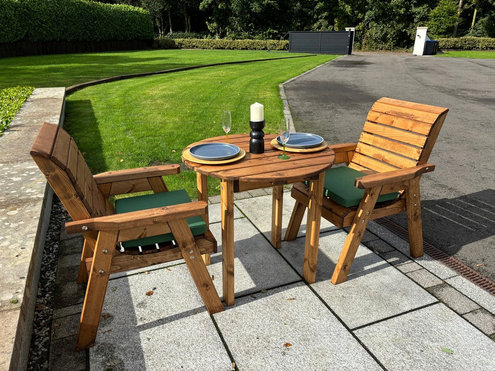 Thatcham Garden Patio Dining Set by Charles Taylor - 2 Seats