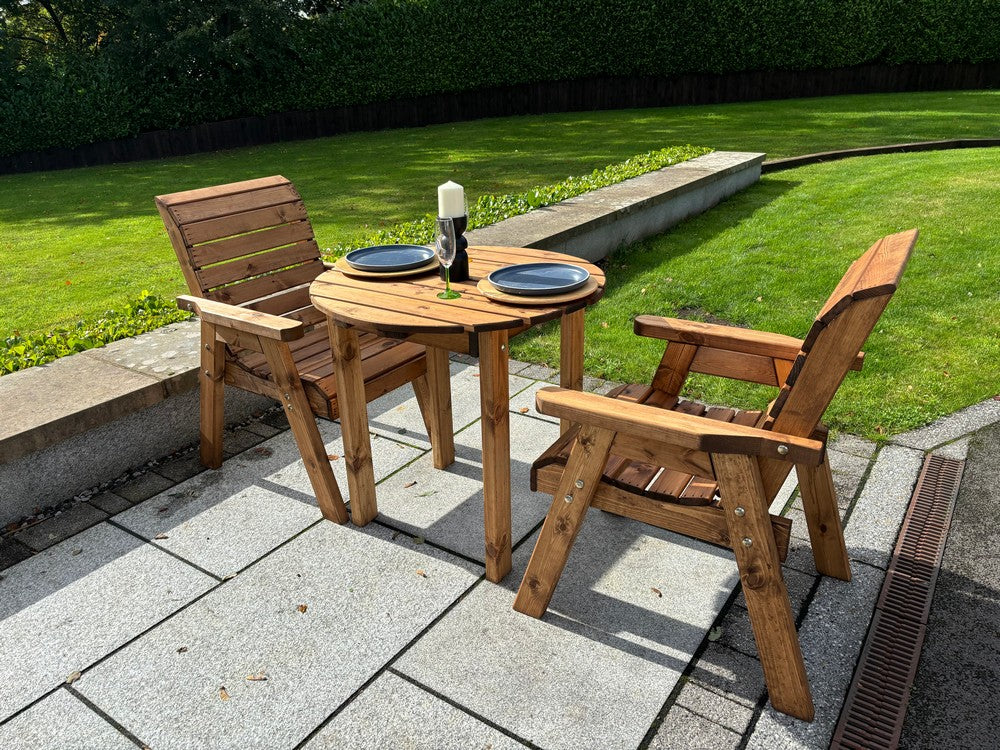 Thatcham Garden Patio Dining Set by Charles Taylor - 2 Seats