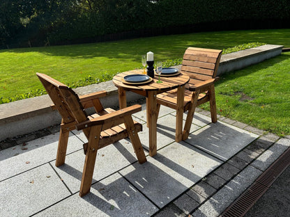 Thatcham Garden Patio Dining Set by Charles Taylor - 2 Seats