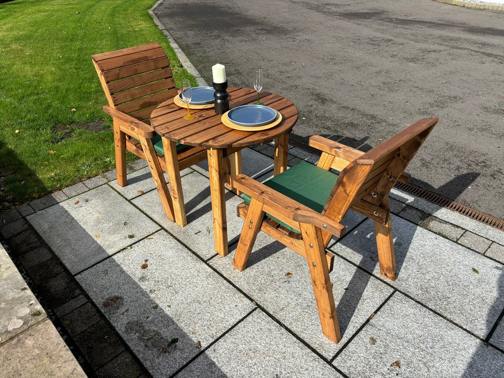 Thatcham Garden Patio Dining Set by Charles Taylor - 2 Seats