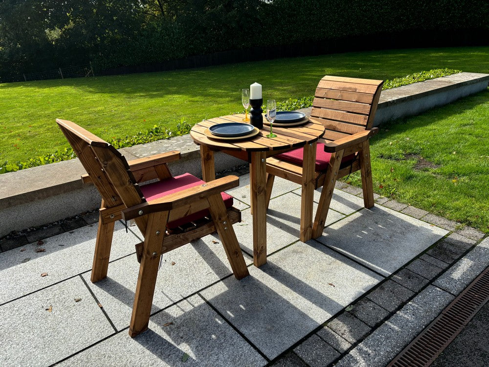 Thatcham Garden Patio Dining Set by Charles Taylor - 2 Seats