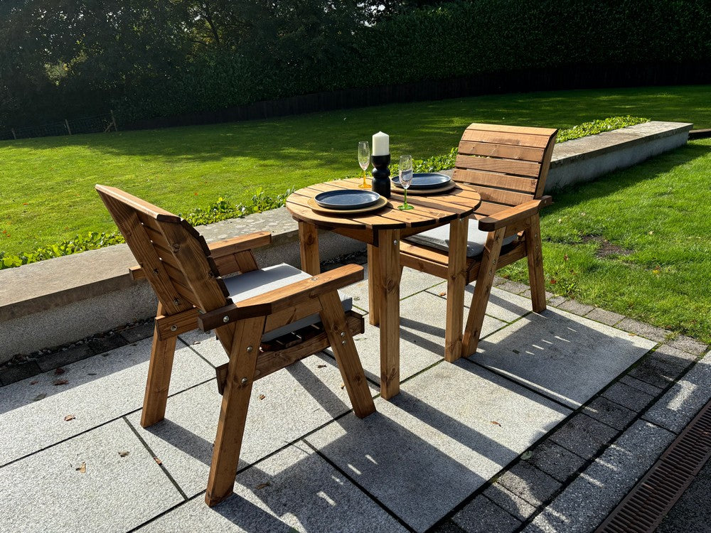 Thatcham Garden Patio Dining Set by Charles Taylor - 2 Seats