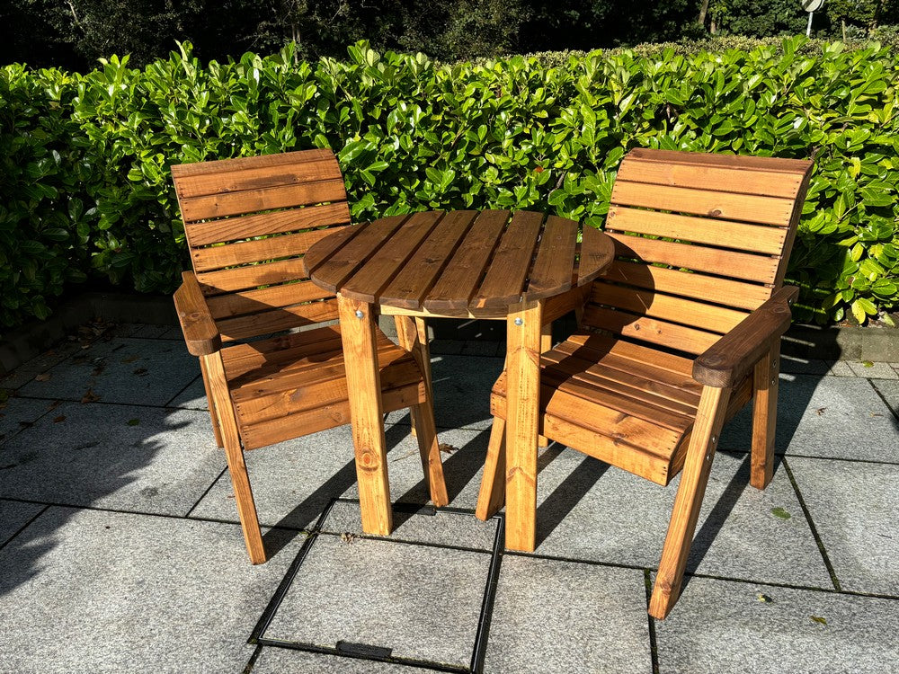 Thatcham Garden Patio Dining Set by Charles Taylor - 2 Seats
