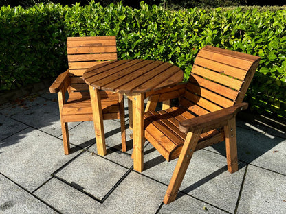 Thatcham Garden Patio Dining Set by Charles Taylor - 2 Seats