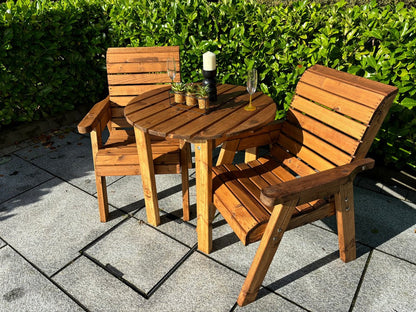 Thatcham Garden Patio Dining Set by Charles Taylor - 2 Seats