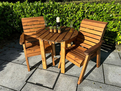 Thatcham Garden Patio Dining Set by Charles Taylor - 2 Seats