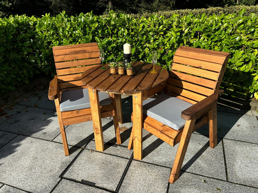 Thatcham Garden Patio Dining Set by Charles Taylor - 2 Seats