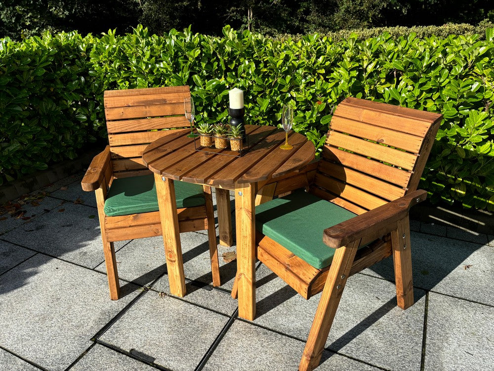 Thatcham Garden Patio Dining Set by Charles Taylor - 2 Seats