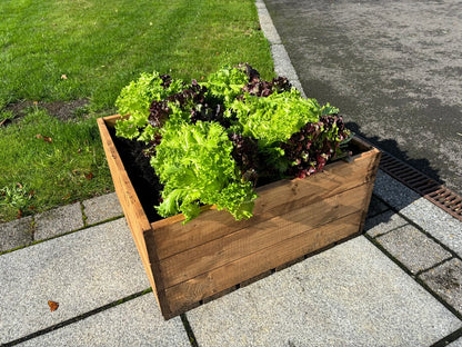 Country Square Garden Planter by Charles Taylor