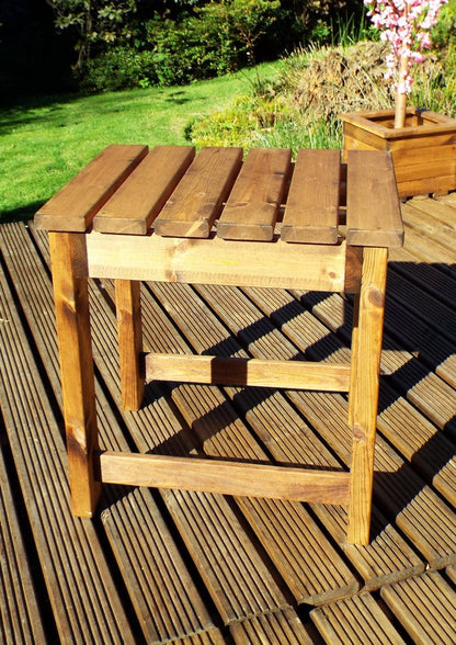 Scandinavian Redwood Garden Square Table by Charles Taylor