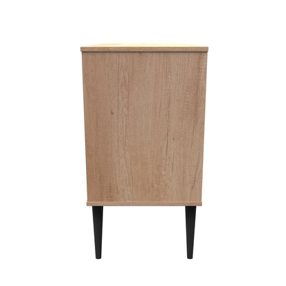 Hong Kong B Chest of Drawers Oak 3 Drawers 77cm