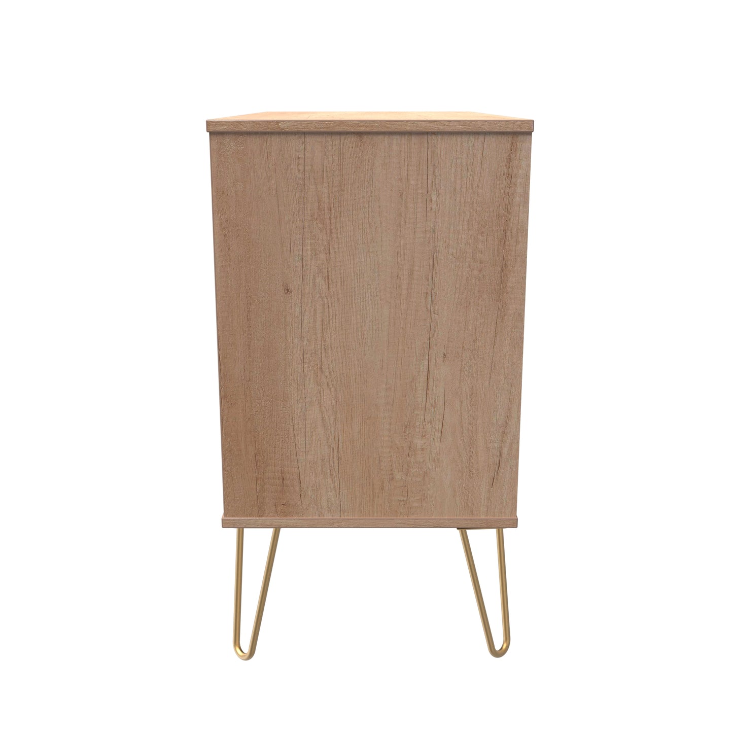 Hong Kong B Chest of Drawers Oak 3 Drawers 77cm