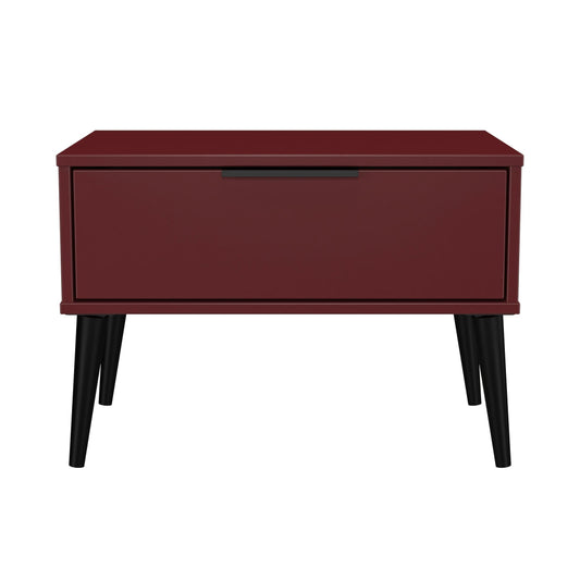 Hong Kong B Cabinet Red 1 Drawer 58cm