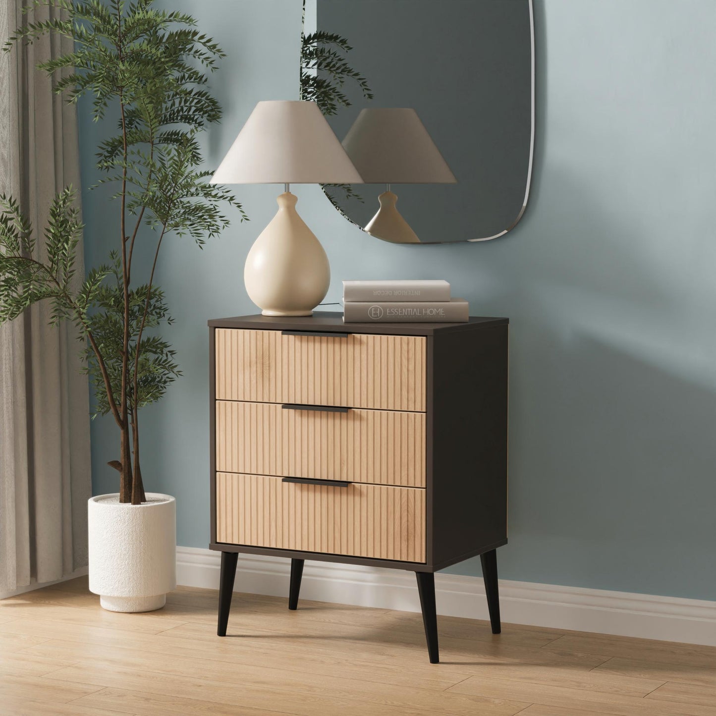 Hong Kong B Chest of Drawers Not Applicable 3 Drawers 76cm