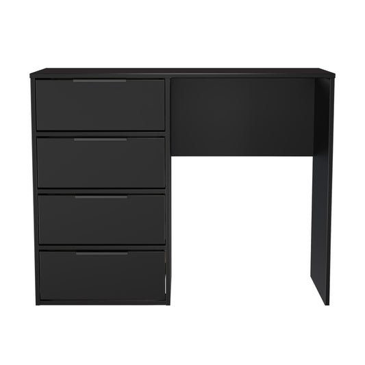 Hong Kong B Desk Black 4 Drawers 97cm