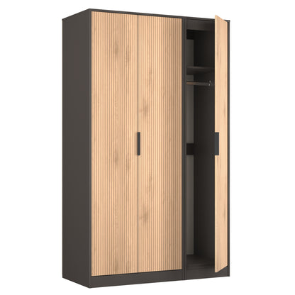 Hong Kong B Tall Wardrobe Not Applicable 3 Doors 1 Shelf 198cm