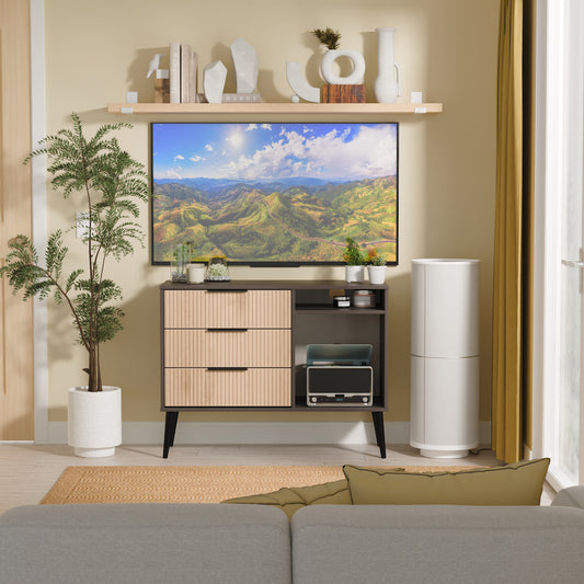 Hong Kong B TV Unit Not Applicable 2 Shelves 3 Drawers 97cm