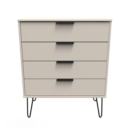 Hong Kong C Chest of Drawers Off-White 4 Drawers 93cm