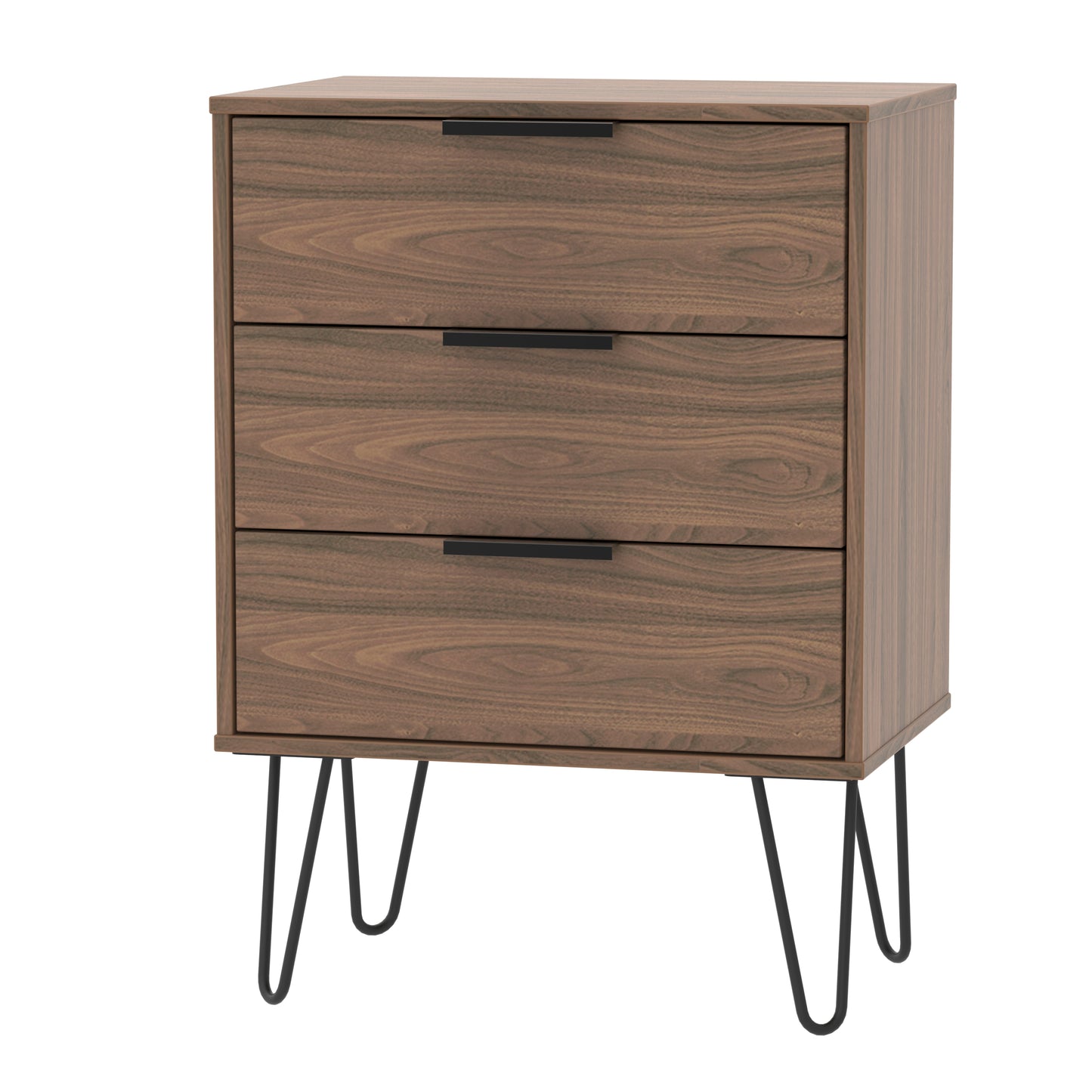 Hong Kong C Chest of Drawers Oak 3 Drawers 40cm