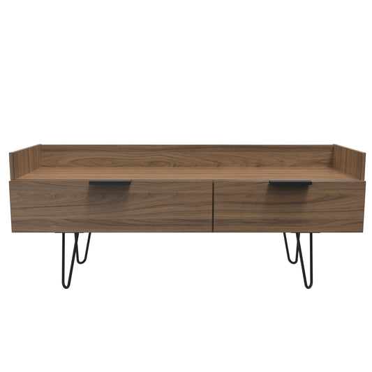 Hong Kong C TV Unit Oak 2 Drawers 39cm
