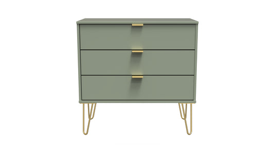 Hong Kong F Chest of Drawers Not Applicable 3 Drawers 77cm