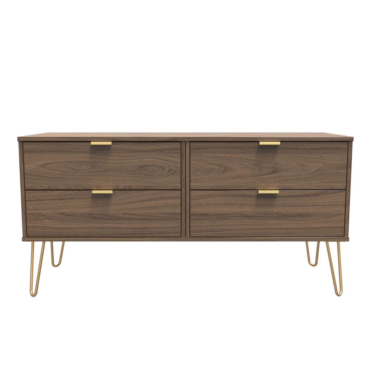 Hong Kong F Large Chest of Drawers Oak 4 Drawers 115cm