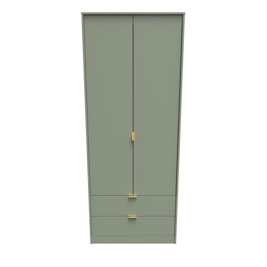 Hong Kong F Tall Wardrobe Not Applicable 2 Doors 2 Drawers 197cm