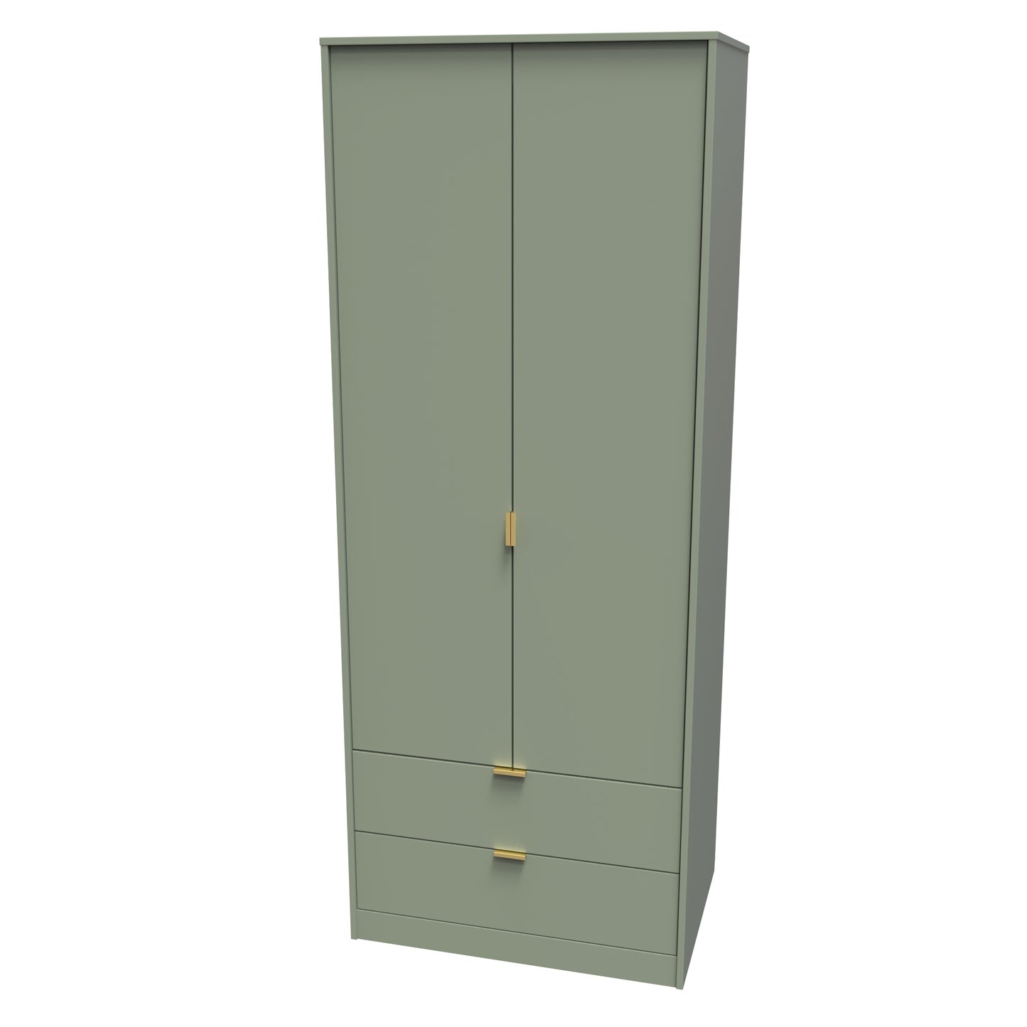 Hong Kong F Tall Wardrobe Not Applicable 2 Doors 2 Drawers 197cm