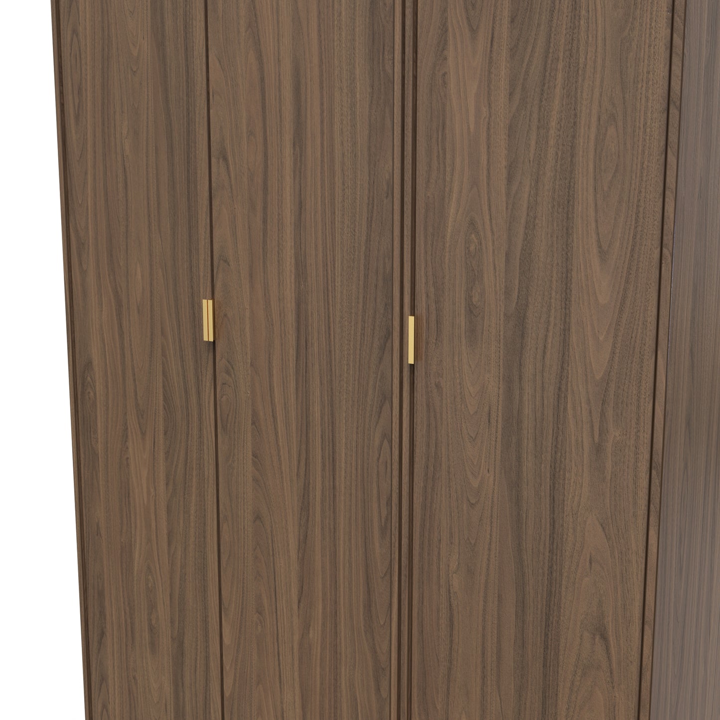 Hong Kong F Tall Wardrobe Oak 3 Doors 1 Shelf 198cm