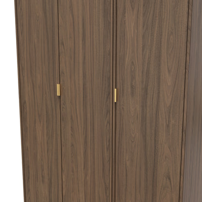 Hong Kong F Tall Wardrobe Oak 3 Doors 1 Shelf 198cm