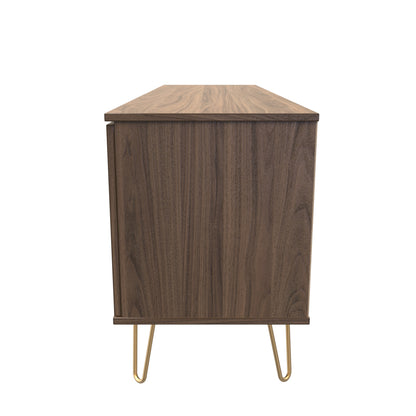 Hong Kong F TV Unit Oak 1 Shelf 1 Drawer 2 Doors 39cm