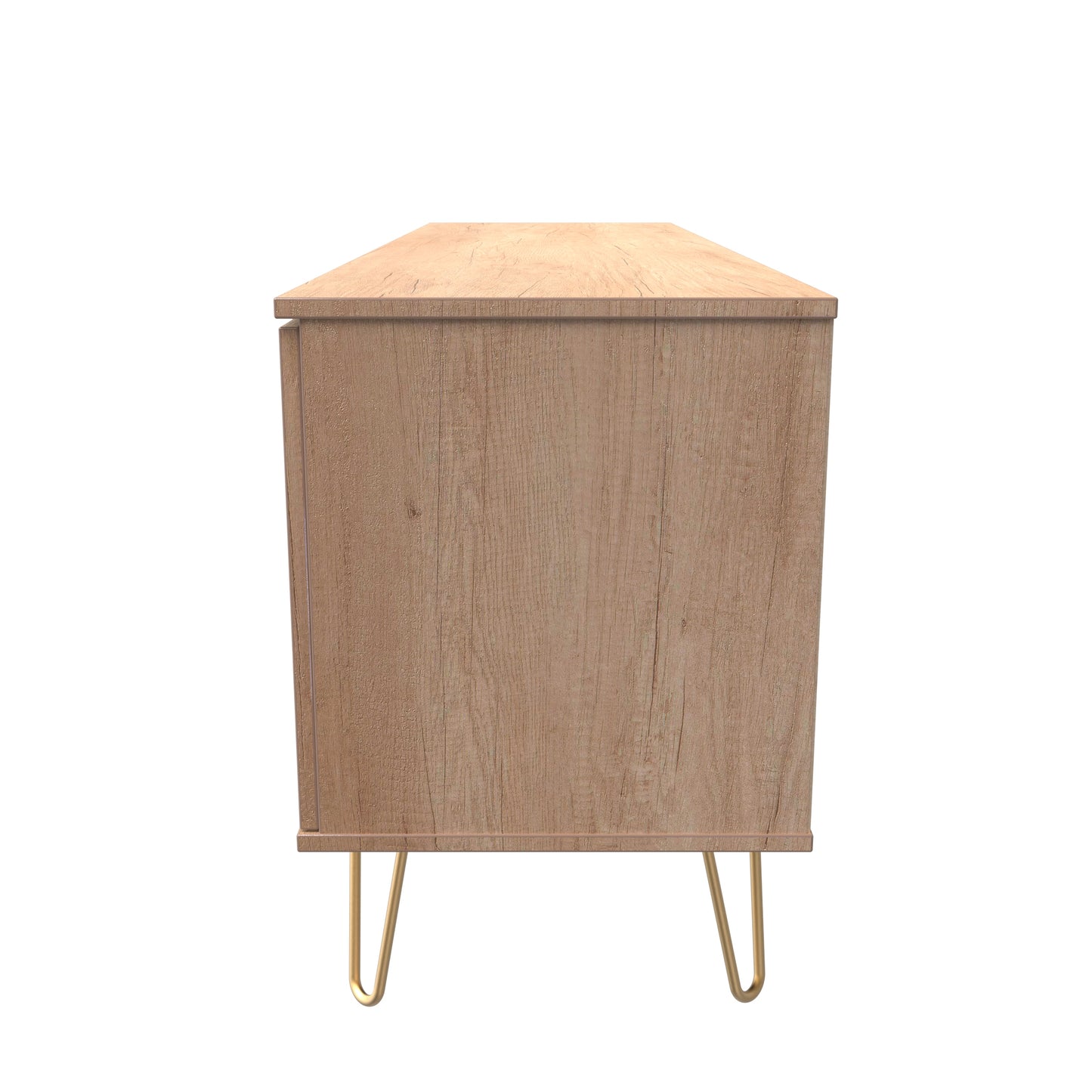 Hong Kong F TV Unit Dark Oak 1 Shelf 1 Drawer 2 Doors 39cm