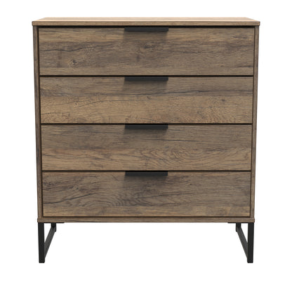 Hong Kong G Chest of Drawers Oak 4 Drawers 93cm