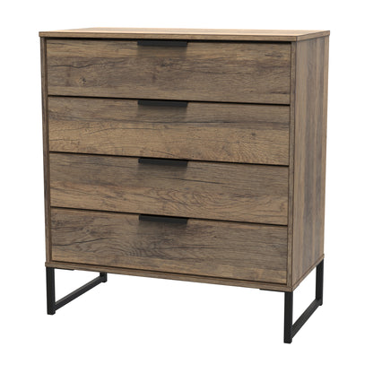 Hong Kong G Chest of Drawers Oak 4 Drawers 93cm