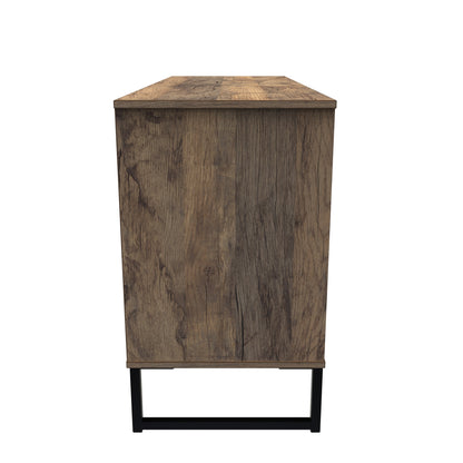 Hong Kong G Large Chest of Drawers Oak 6 Drawers 115cm