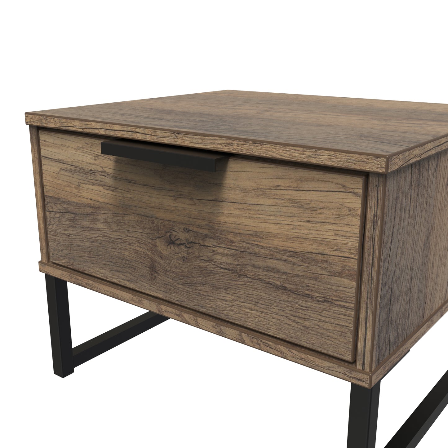 Hong Kong G Bedside Table Oak 1 Drawer 45cm