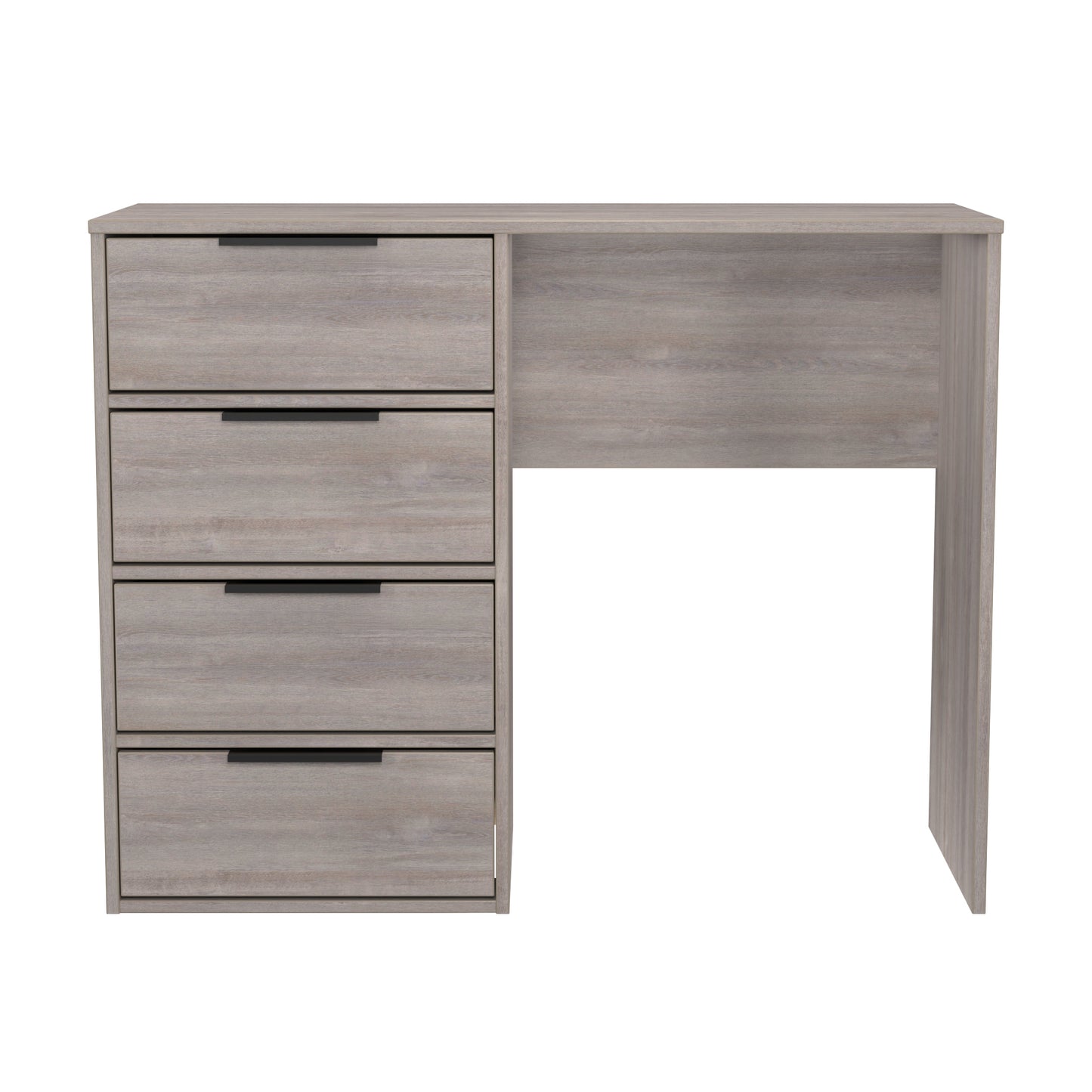 Hong Kong G Desk Light Grey 4 Drawers 97cm