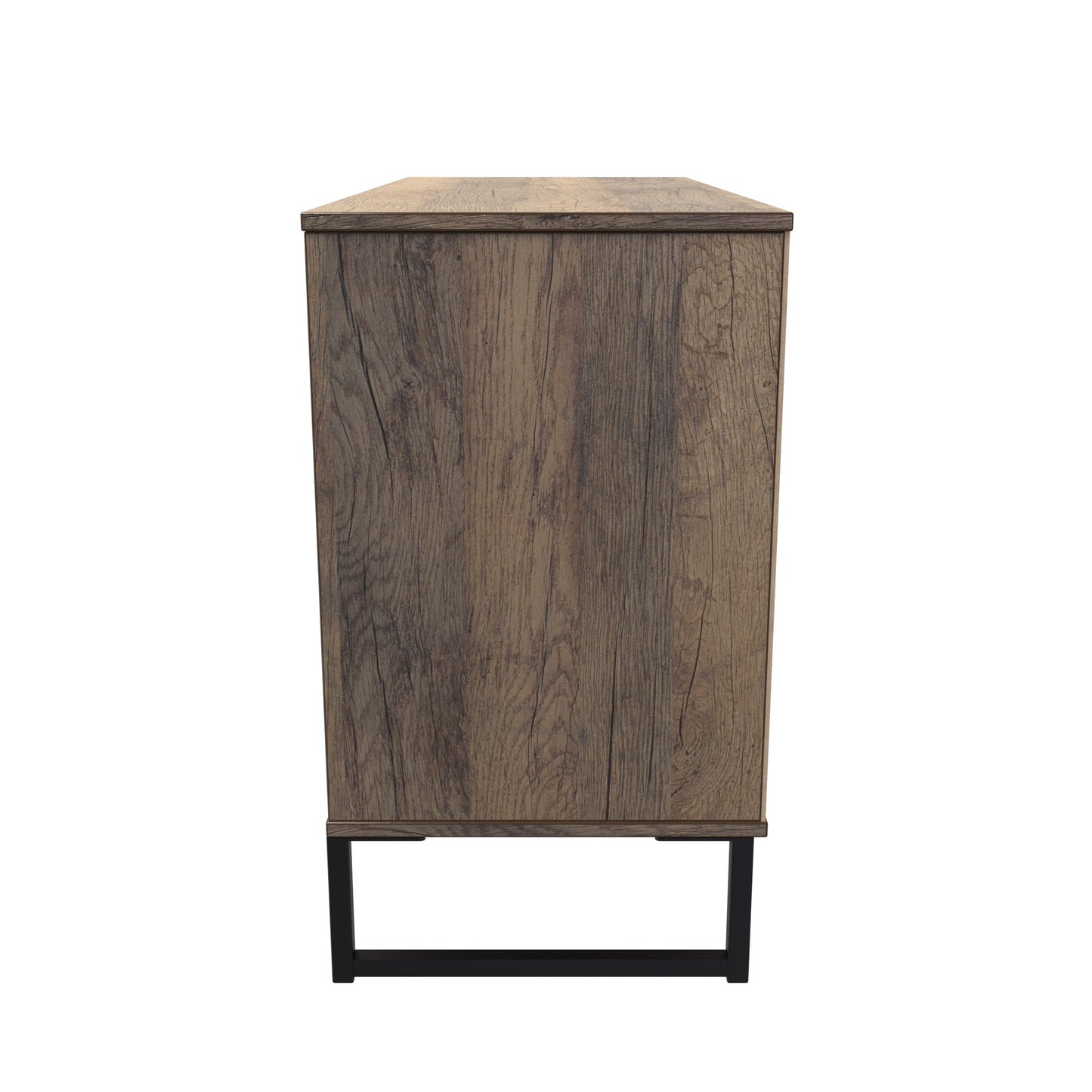 Hong Kong G TV Unit Oak 2 Shelves 3 Drawers 97cm