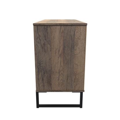 Hong Kong G TV Unit Oak 2 Shelves 3 Drawers 97cm