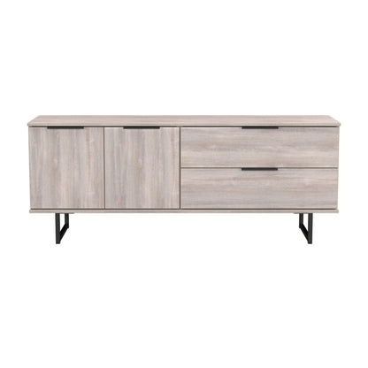 Hong Kong G Large Sideboard Light Grey 2 Doors 2 Drawers 147cm