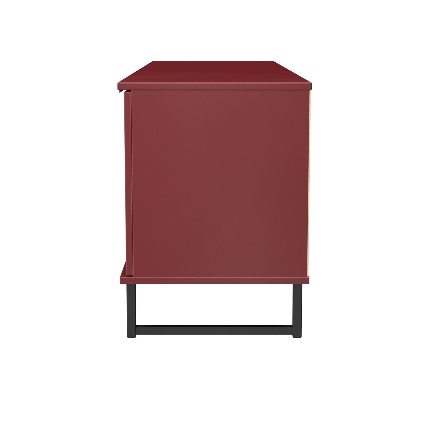 Hong Kong G TV Unit Red 1 Shelf 1 Drawer 2 Doors 144cm