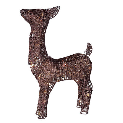 LED Reindeer Set - 70cm (80 LED)  & 90cm (100 LED) by Wensum