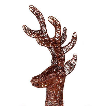 LED Reindeer Set - 70cm (80 LED)  & 90cm (100 LED) by Wensum
