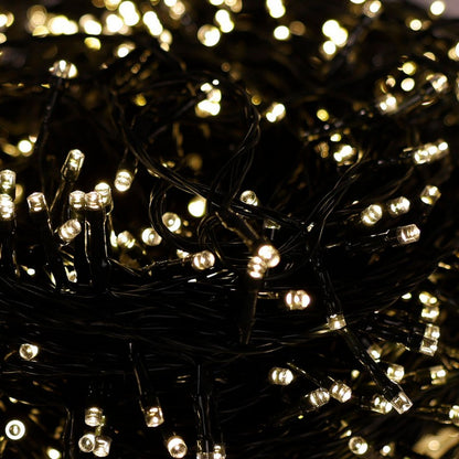 String Fairy Christmas Lights Multifunction Warm White Outdoor 1000 LED - 102m by Wensum